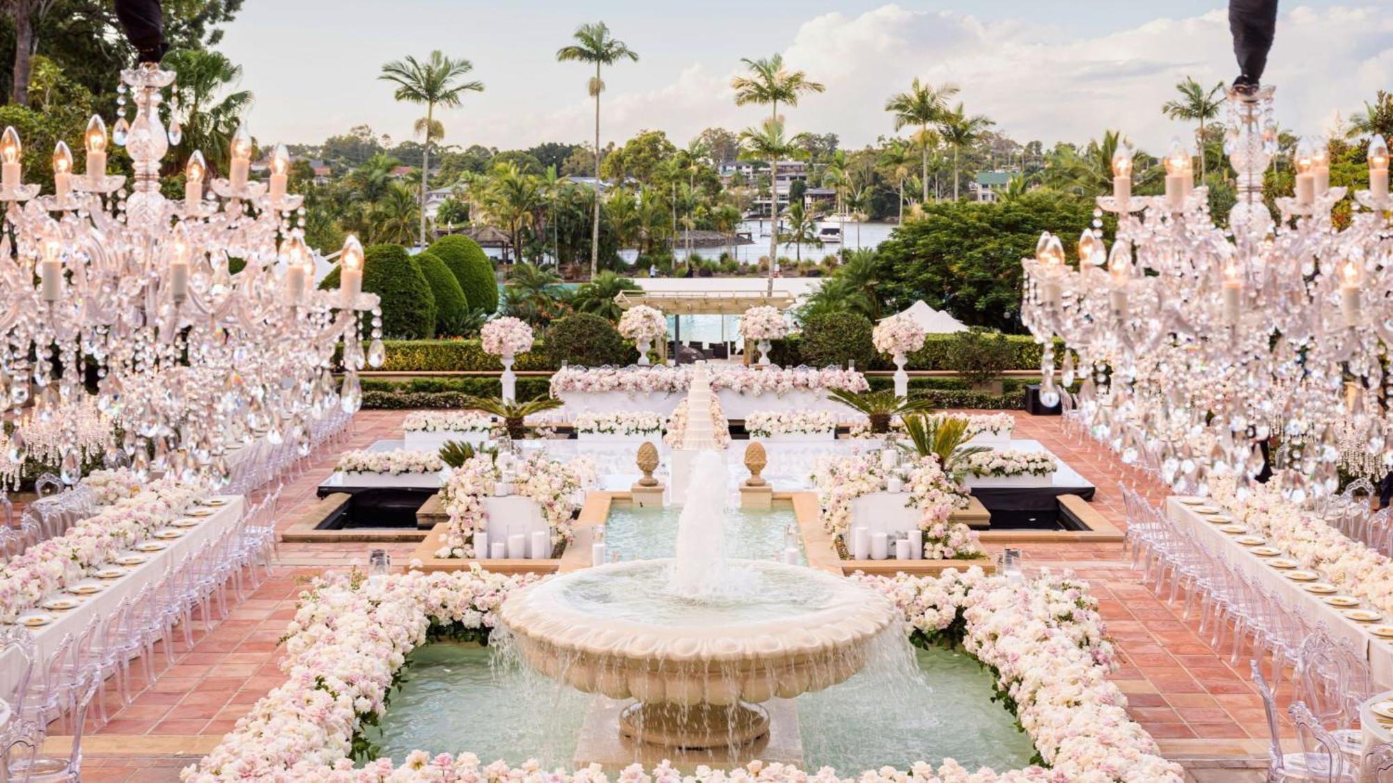 洲际神仙湾度假酒店 黄金海岸 外观 照片 Fountain at the Breakers